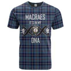 MacRaes of America Clan DNA In Me Tartan Crest T-Shirt