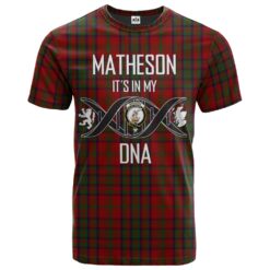 Matheson Dress Clan DNA In Me Tartan Crest T-Shirt