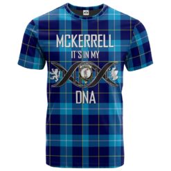 McKerrell Clan DNA In Me Tartan Crest T-Shirt
