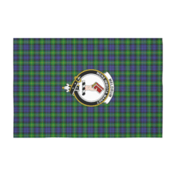Meldrum Crest Tartan Tablecloth