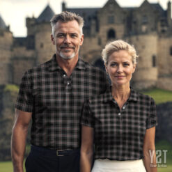 Moffat Scottish Clan Tartan Polo Shirt - Authentic Heritage Apparel