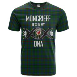 Moncrieff of Atholl Clan DNA In Me Tartan Crest T-Shirt