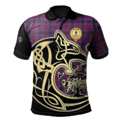 Montgomery Modern Clan Polo Shirt Viking Wolf