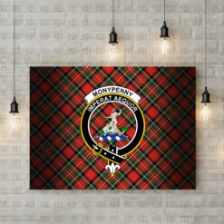 Monypenny Crest Canvas New
