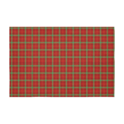Morrison Red Modern Tartan Tablecloth