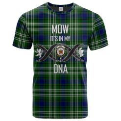 Mow Clan DNA In Me Tartan Crest T-Shirt