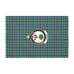 Mowat (of Inglistoun) Crest Tartan Tablecloth