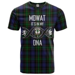 Mowat Originaux Clan DNA In Me Tartan Crest T-Shirt