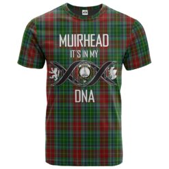 Muirhead 02 Clan DNA In Me Tartan Crest T-Shirt