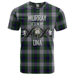 Murray of Atholl Dress Clan DNA In Me Tartan Crest T-Shirt