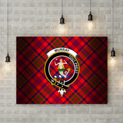 Murray (of Dysart) Crest Canvas New