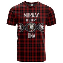 Murray of Ochtertyre Clan DNA In Me Tartan Crest T-Shirt