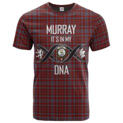 Murray of Polmaise Clan DNA In Me Tartan Crest T-Shirt