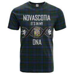 NovaScotia District Clan DNA In Me Tartan Crest T-Shirt