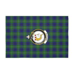 Oliphant Crest Tartan Tablecloth