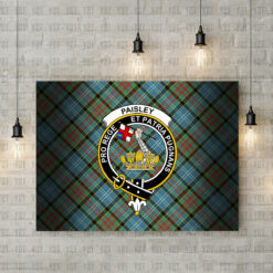 Paisley (or Pasley) Crest Canvas New