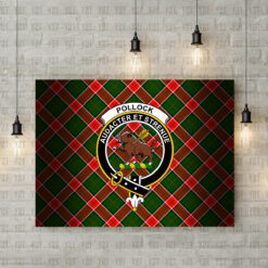 Pollock Crest Canvas New