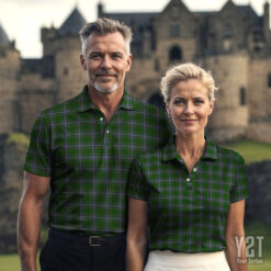 Pringle Scottish Clan Tartan Polo Shirt - Authentic Heritage Apparel