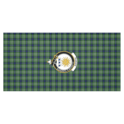 Purves Crest Tartan Tablecloth