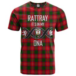 Rattray Modern Clan DNA In Me Tartan Crest T-Shirt