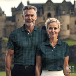 Robertson Hunting Ancient Scottish Clan Tartan Polo Shirt - Authentic Heritage Apparel