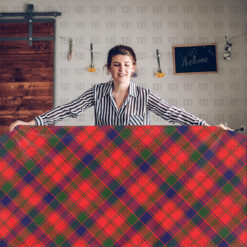 Robertson Modern back Tartan Tablecloth New