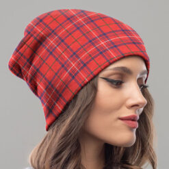 Rose Tartan Scottish Dreams Beanie