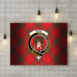 Ross Crest Canvas New