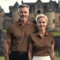 Scott Ancient Scottish Clan Tartan Polo Shirt - Authentic Heritage Apparel
