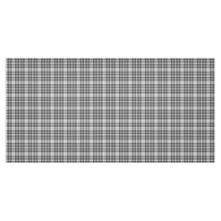Scott Black & White Modern Tartan Tablecloth