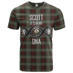 Scott Brown Ancient Clan DNA In Me Tartan Crest T-Shirt