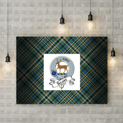 SCOTT GREEN ANCIENT Crest Canvas New