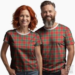 Scottish MacLean of Duart Modern Scottish Tartan T-shirt – Authentic Clan Apparel