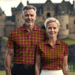 Scrymgeour Scottish Clan Tartan Polo Shirt - Authentic Heritage Apparel