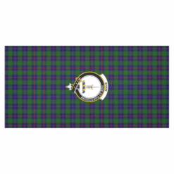 Shaw (of Tordarroch) Crest Tartan Tablecloth