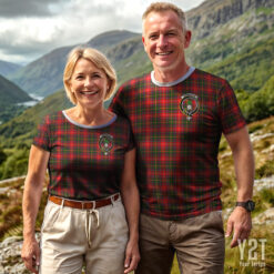 Tartan T-shirt Crest Authentic