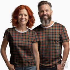 Stewart Black Scottish Tartan T-shirt – Authentic Clan Apparel