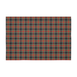 Stewart Black Tartan Tablecloth