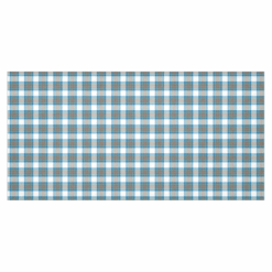 Stewart Muted Blue Tartan Tablecloth
