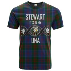 Stewart of Appin 02 Clan DNA In Me Tartan Crest T-Shirt
