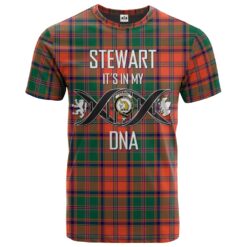 Stewart of Appin Ancient Clan DNA In Me Tartan Crest T-Shirt