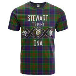 Stewart of Appin Hunting Modern Clan DNA In Me Tartan Crest T-Shirt