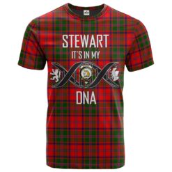 Stewart of Appin Modern Clan DNA In Me Tartan Crest T-Shirt