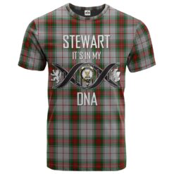 Stewart Royal 02 Clan DNA In Me Tartan Crest T-Shirt