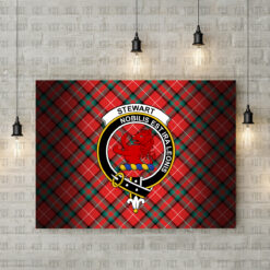 Stewart (Stuart) of Bute Crest Canvas New