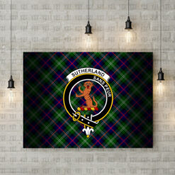 Sutherland Crest Canvas New