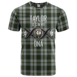 Taylor Dress Clan DNA In Me Tartan Crest T-Shirt