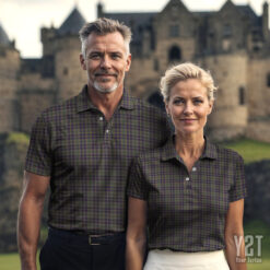 Taylor (or Tailyour) Scottish Clan Tartan Polo Shirt - Authentic Heritage Apparel