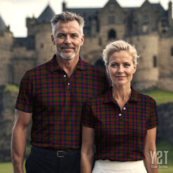 Tennant Scottish Clan Tartan Polo Shirt - Authentic Heritage Apparel