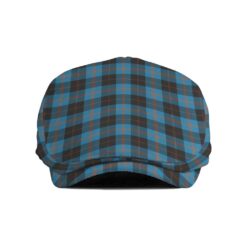 The Gentleman’s Angus Ancient Clan Tartan Jeff Cap - Tartan Flat Cap